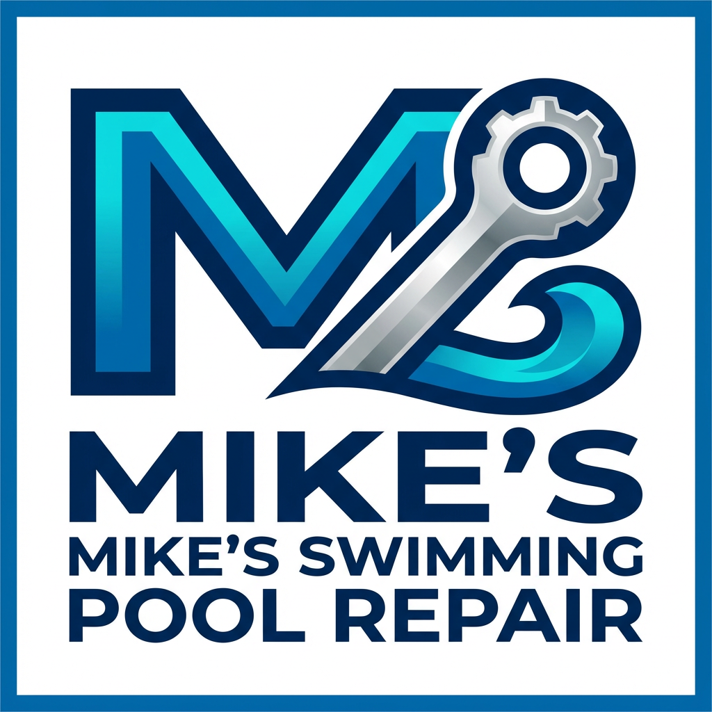 Mike's Swimming Pool Repair logo